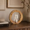 10899 Figuur Familie Naturel/Wit