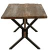 30914-3 Vintage bruine houten tafel