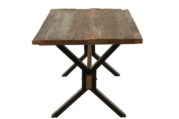 30914-3 Vintage bruine houten tafel