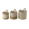 mandenset gestreept Raffia