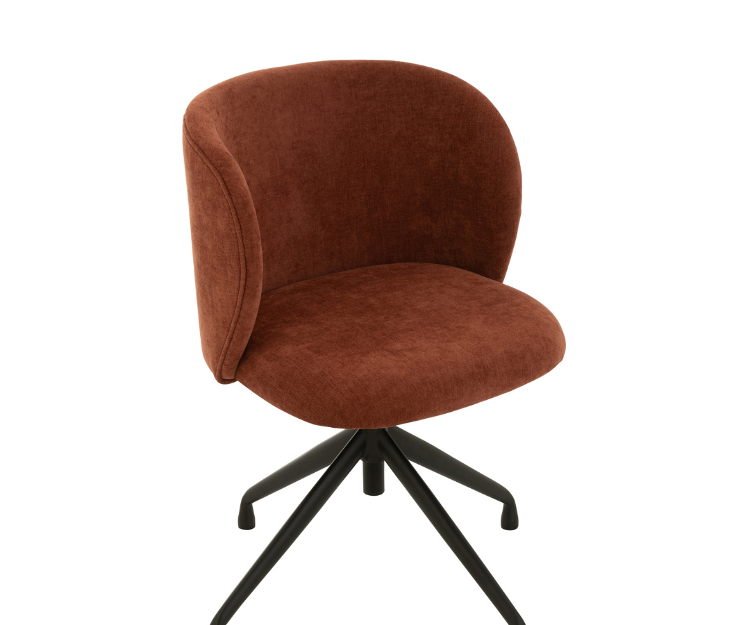 stoel turn up/down bordeauxrood