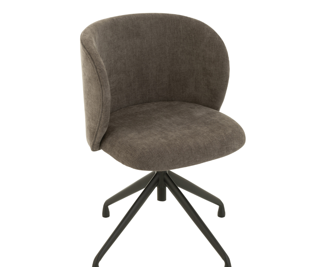 stoel turn up/down donkergrijs