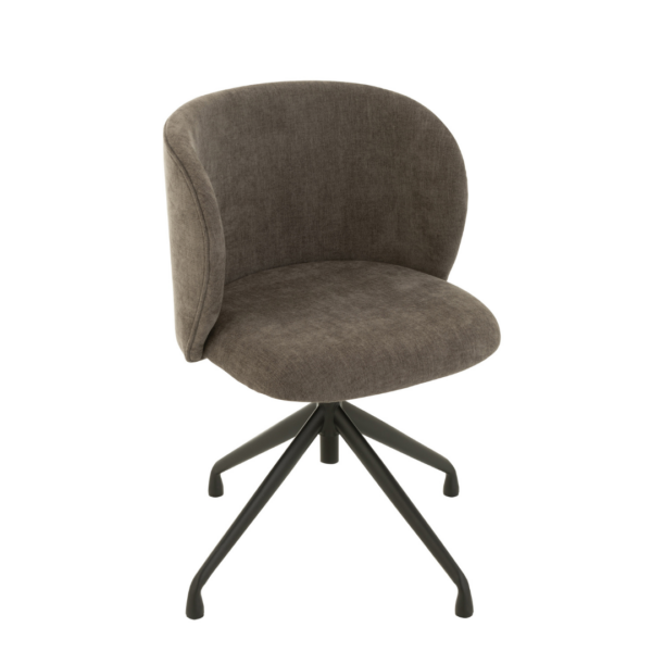 stoel turn up/down donkergrijs