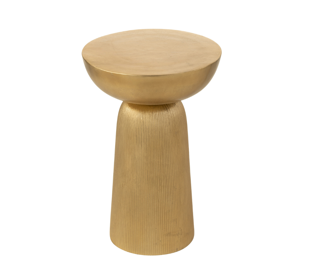 bijzettafel Luna goud