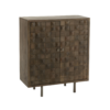 kast furu breed donkerbruin