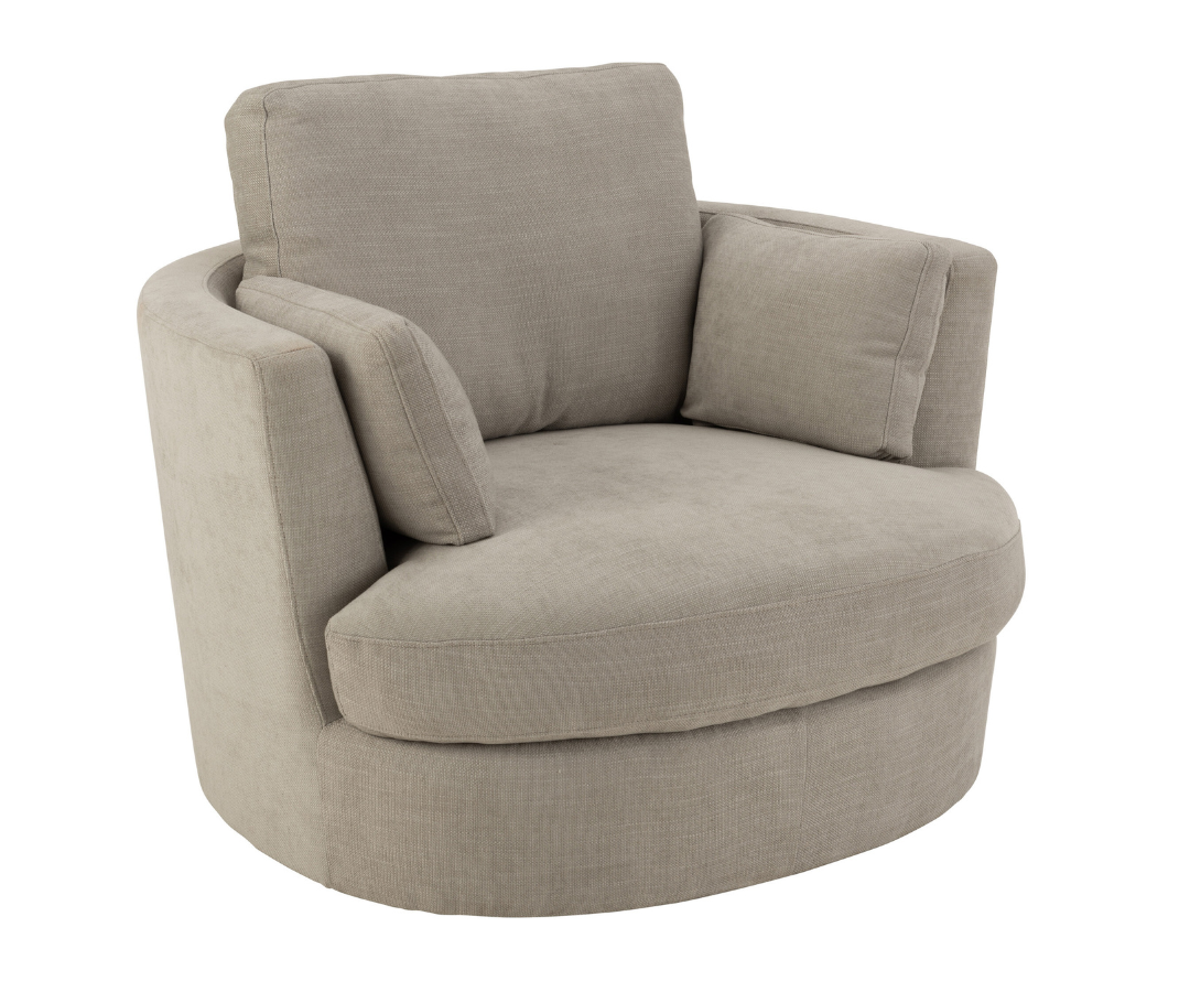 Lounge Stoel Swiv Grijs