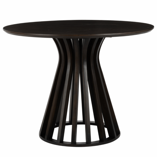 Eettafel Eli mangohout donkerbruin | J-line 20952 Eettafel Eli mangohout donkerbruin | J-line