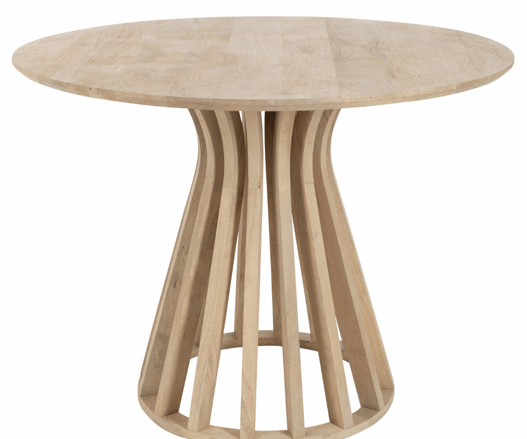 Eettafel Eli mangohout Naturel 20951 Tafel Eli mangohout naturel | J-line