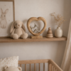 Mangohouten beeld Ouder met kind 10892 Mangohouten beeld Ouder met kind