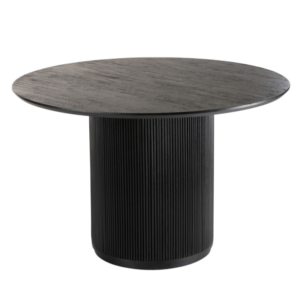 Eettafel Vincent mangohout zwart J-line