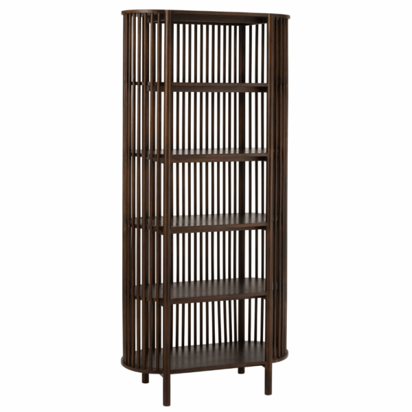 Rek Carry mangohout Donkerbruin 20793 Wandkast Carry mangohout Donkerbruin is een stijlvolle toevoeging aan interieurs zoals Japandi of hotel-chic