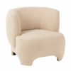Stoel Poppy Bouclé Beige 38846 Stoel Poppy Bouclé Beige