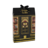 58748 Adventskalender 12 Geurkaarsen ZwartGoud J-line Adventskalender 12 Geurkaarsen Zwart/Goud | J-line