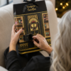 Adventskalender 12 Geurkaarsen Zwart:Goud | J-line Adventskalender 12 Geurkaarsen Zwart/Goud | J-line
