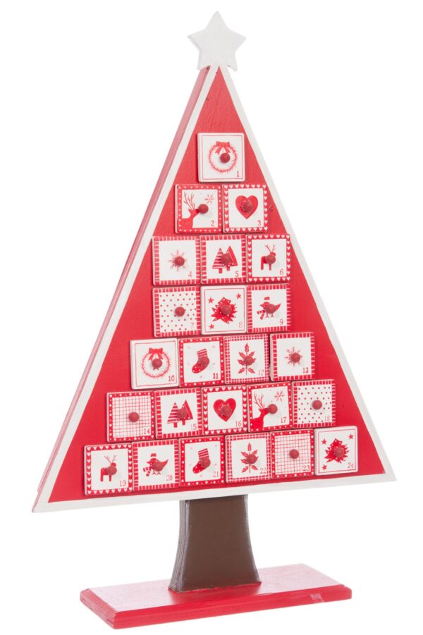 Advent kerstboom kalender
