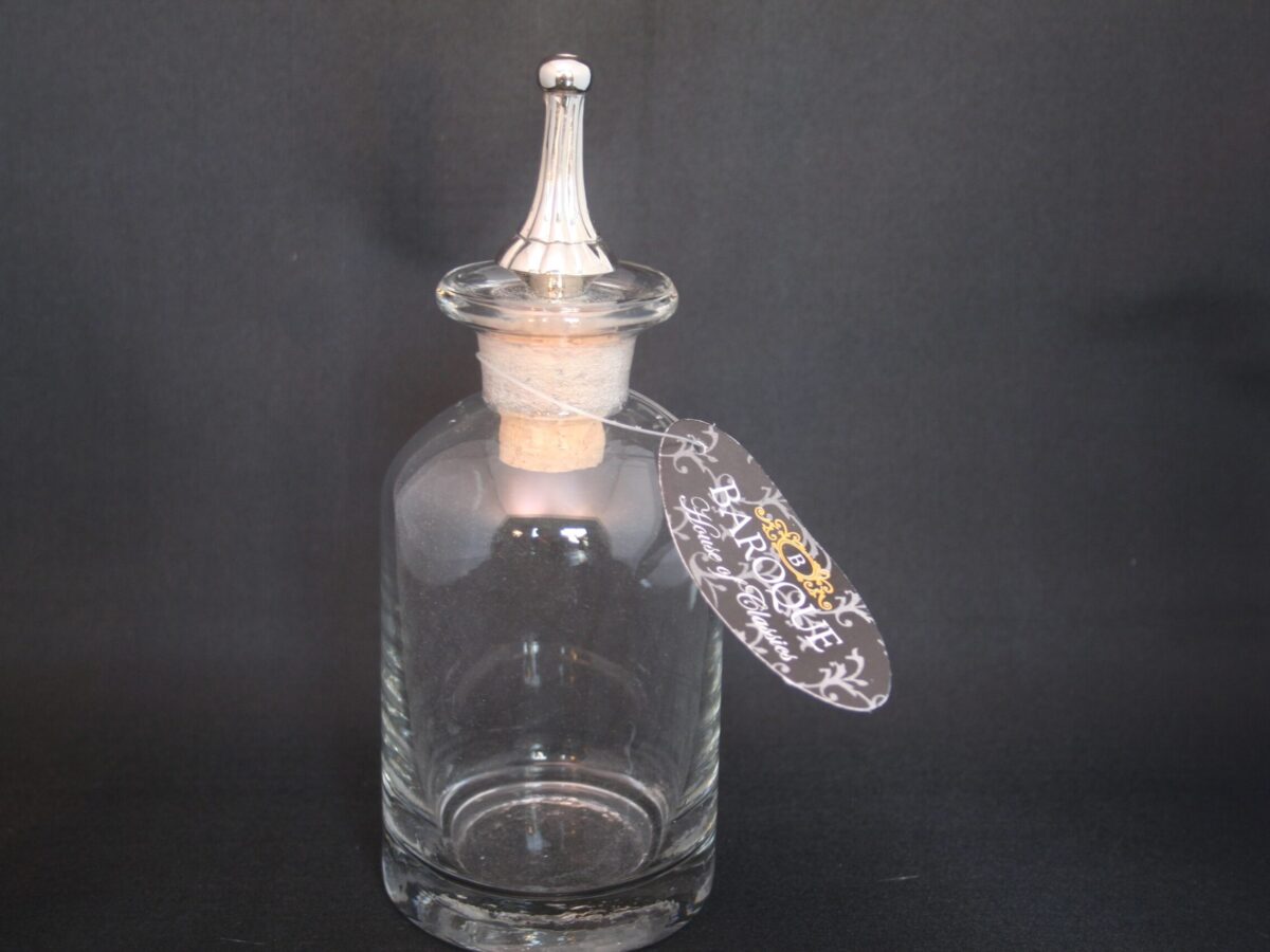 Luxe fles met stop 17 cm