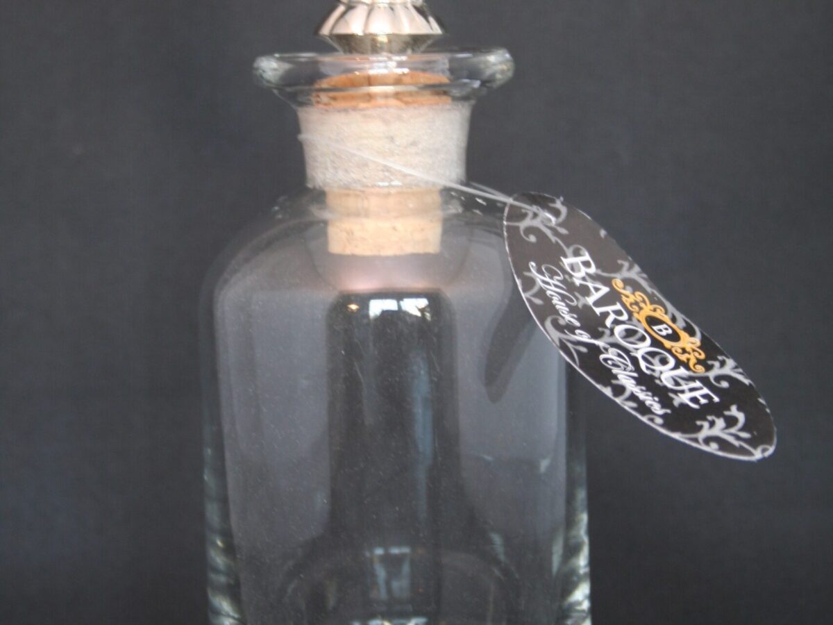 Luxe fles met stop 21 cm