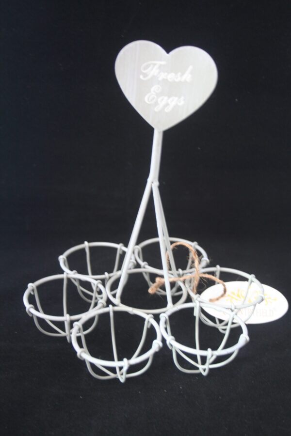 Eihouder grijs metaal