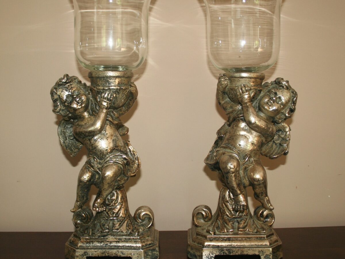 Angel hurricane set van 2, 39 cm