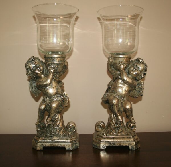 Angel hurricane set van 2, 39 cm