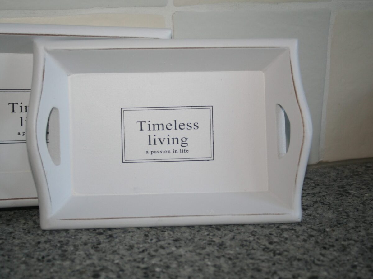 Tray/ dienbladje Timeless