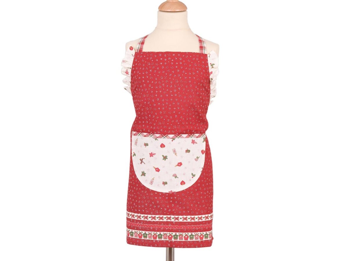 Keukenschort kind Christmas 48 x 56 cm