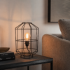 93788 Sfeer Zwarte Tafellamp Metaalframe S