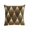 kussen Gatsby zwart goud