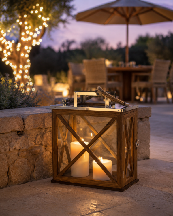 Lantaarn Terrazza Large Hout