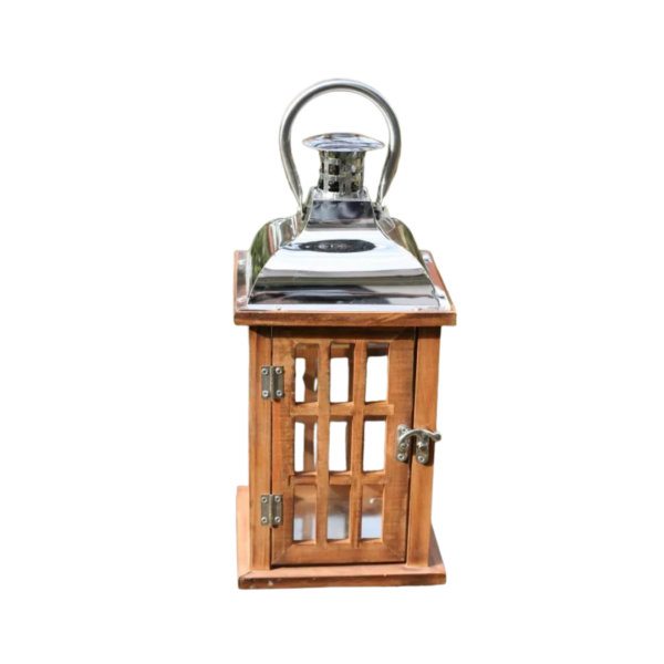 Houten Lantaarn Farol 15 x 32 cm