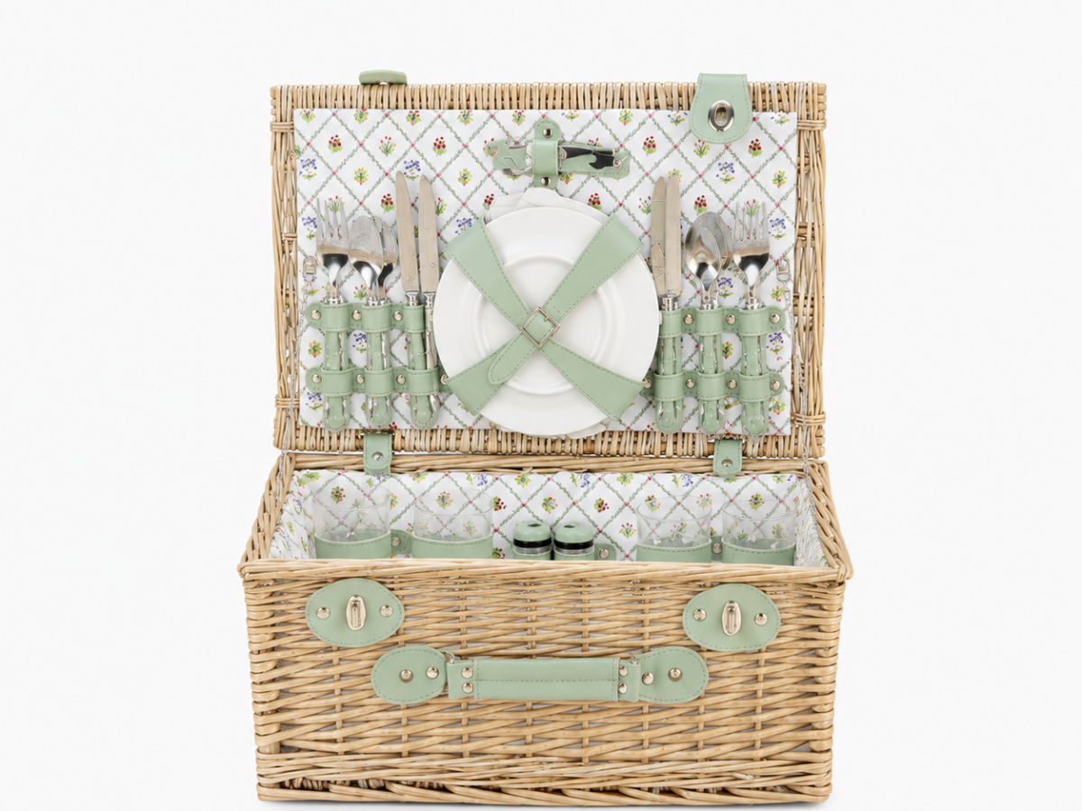 Picknickmand vier personen Botanica