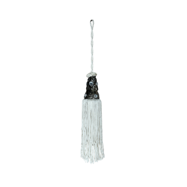 Tassel Wit M - 663.250 Tassel M 28 cm - Wit