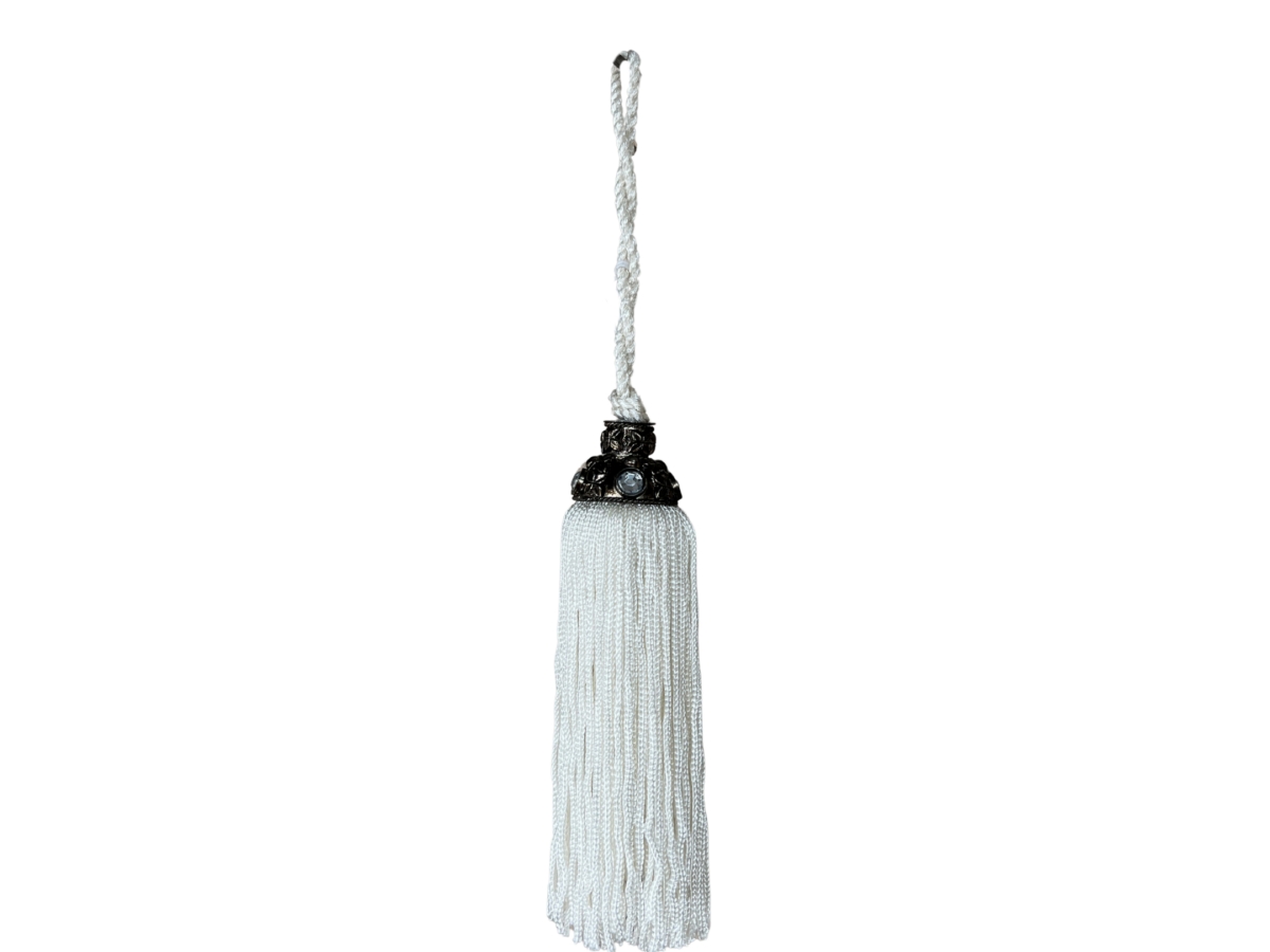 Tassel Wit S - 6639.250 Tassel S 21 cm - Wit