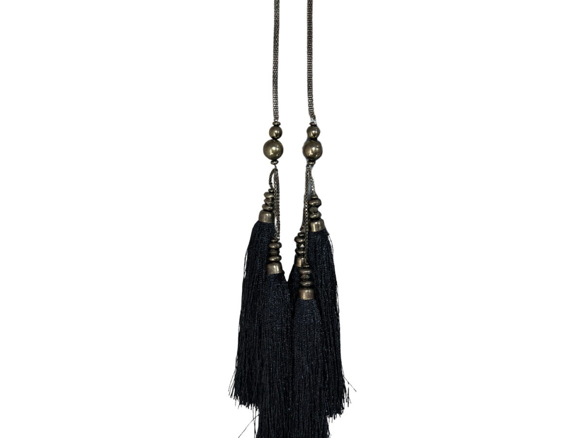 Tassel Zwart Dubbel M - 9864.290 Tassel Dubbel M 42 cm - Zwart
