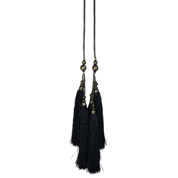 Tassel Dubbel M 42 cm - Zwart