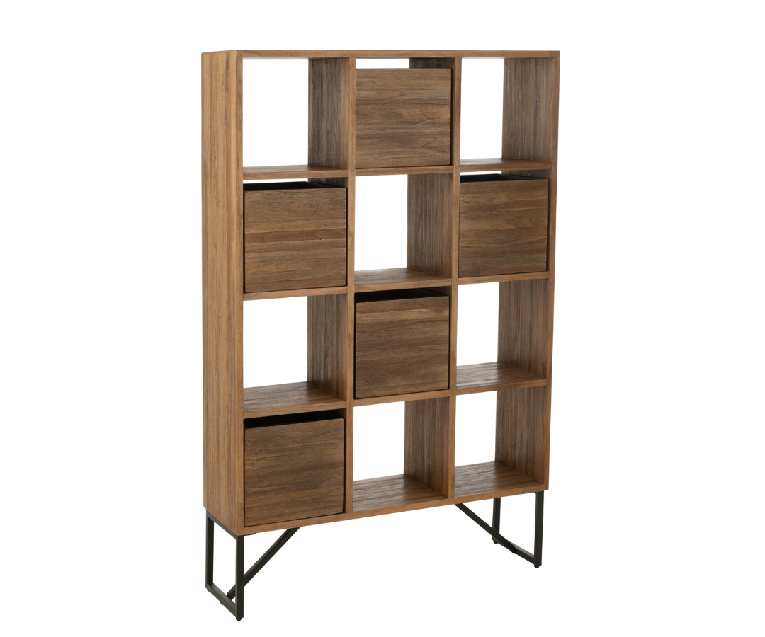 Kast met lades Daphne bruin