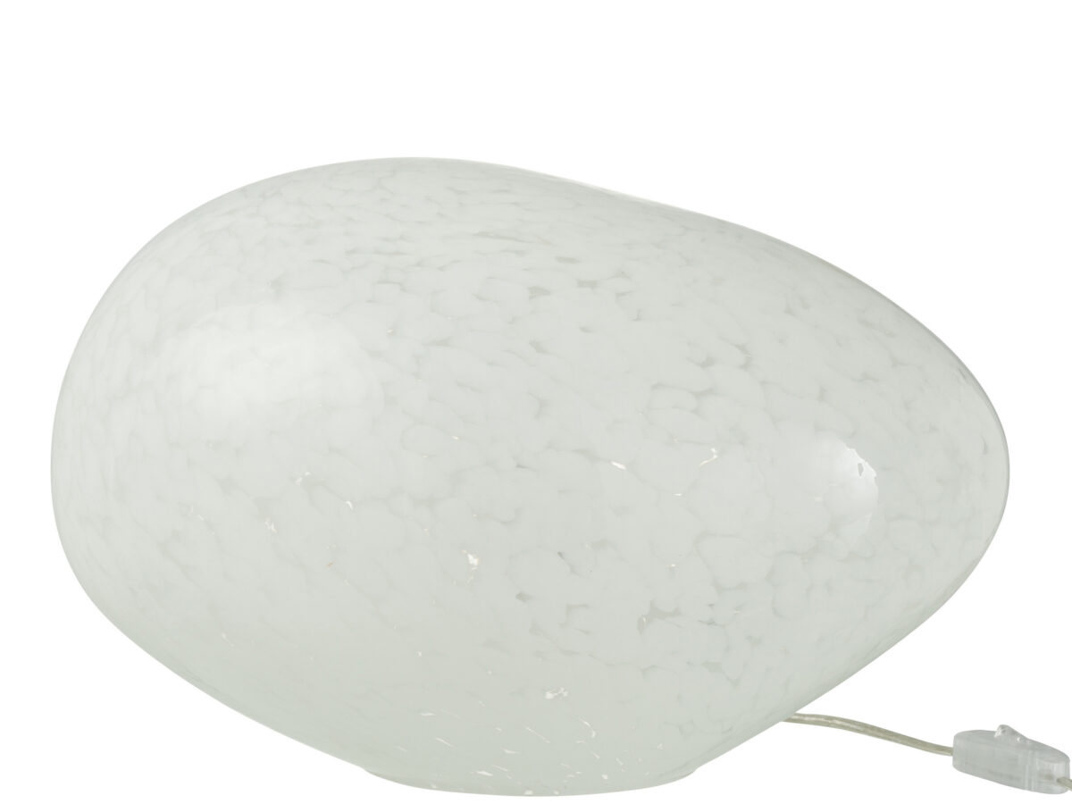 Lamp Dany Gevlekt Ovaal Wit