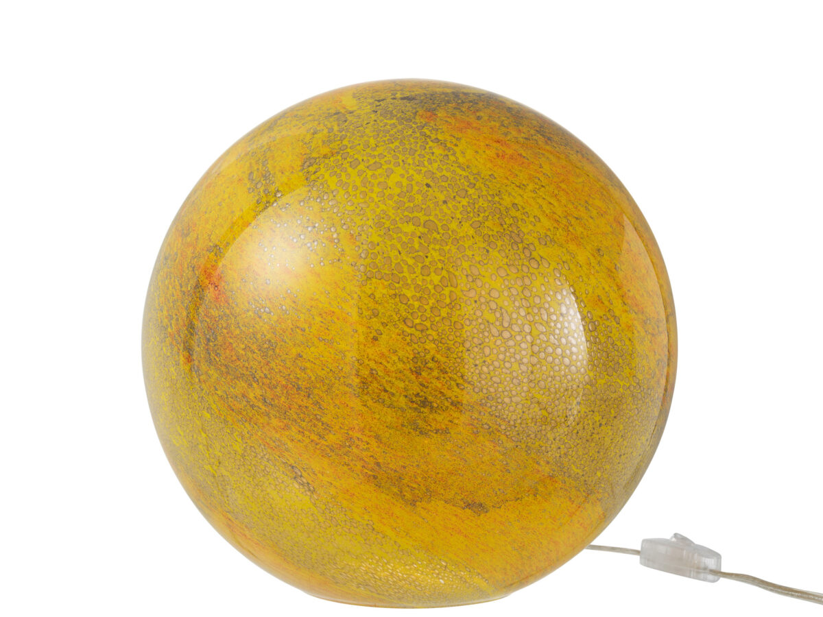 Lamp Dany Rond Geel Groot