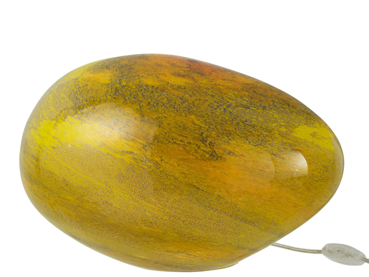 Lamp Dany Gevlekt Ovaal Geel