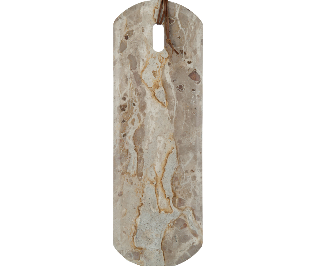 43927 Beige Marmeren Serveerplank J-line Large