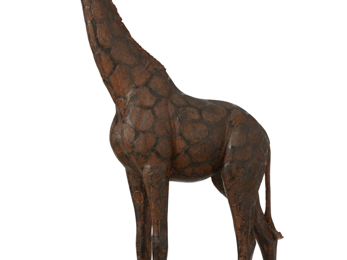 Giraffe Poly Bruin Groot