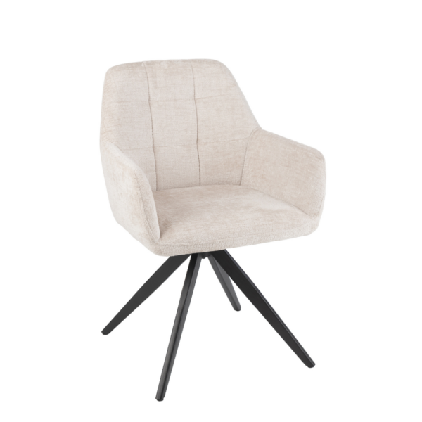45911 Stoel Louna Ivoor J-line
