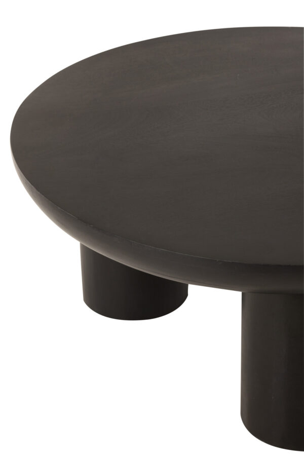 Salontafel Tris Mangohout Zwart J-line