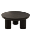 Salontafel Tris Mangohout Zwart J-line