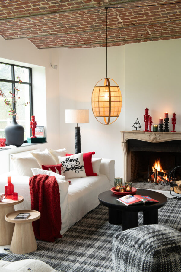 46000-A Salontafel Tris Mangohout Zwart