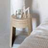 Nachtkastje Drawn Mangohout J-line Beige