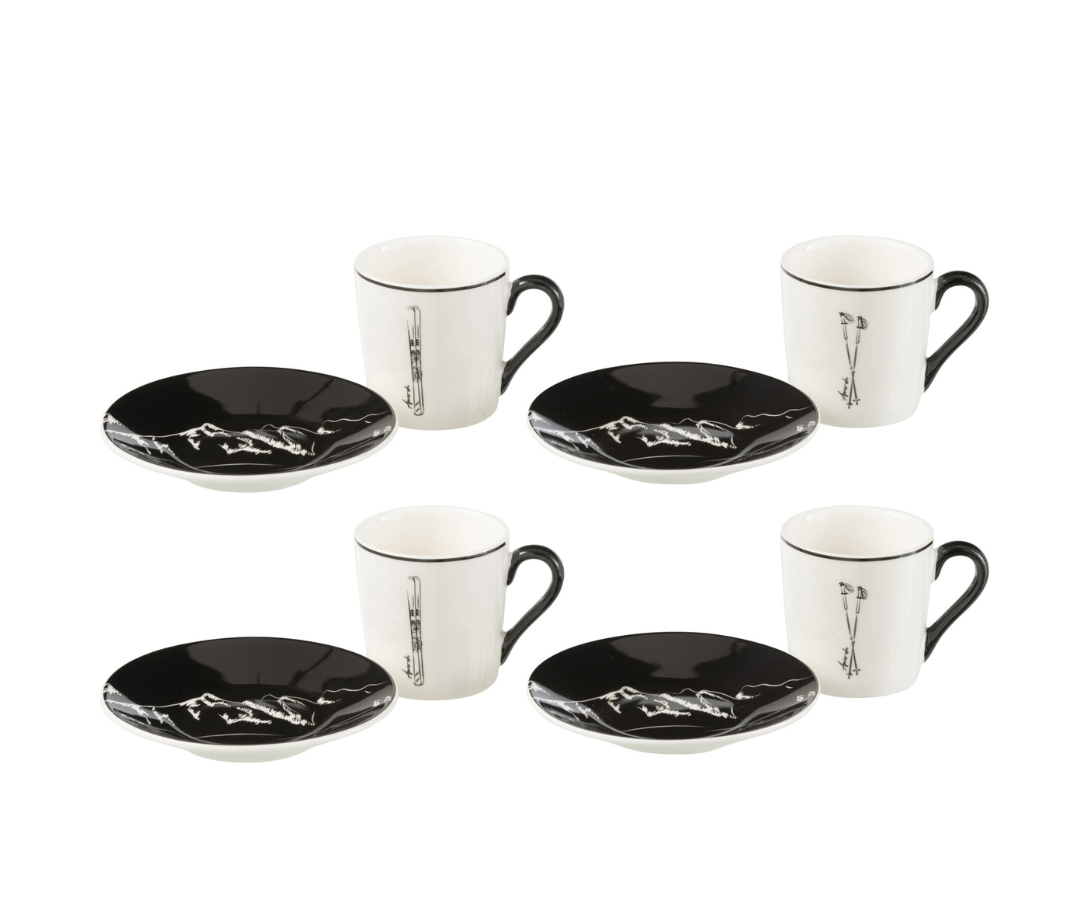 4 espressokopjes Alpine Escape J-line