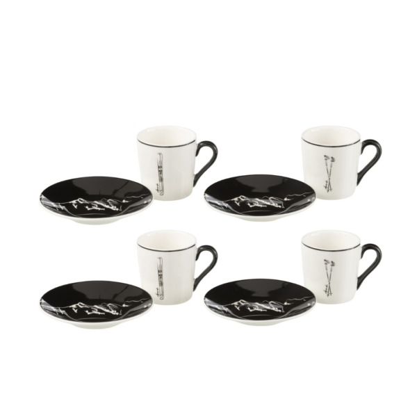 49239 4 espressokopjes Alpine Escape J-line 4 espressokopjes Alpine Escape J-line