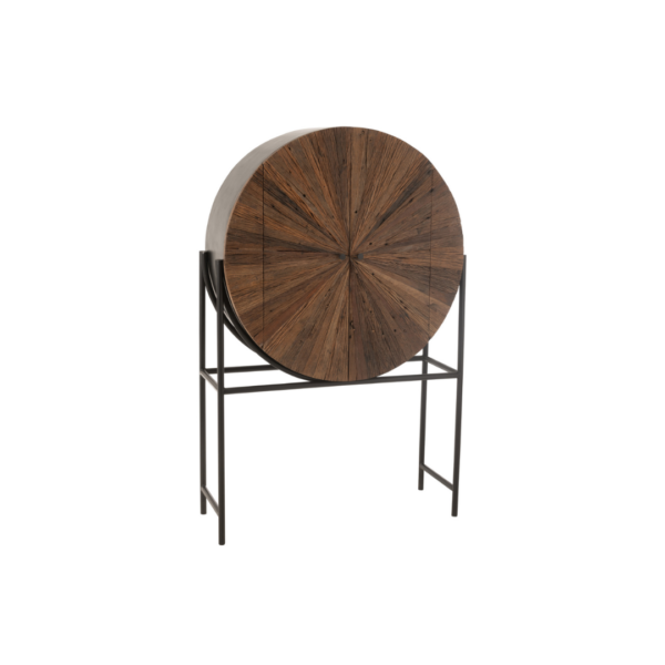 Barkast Shanil Rond bruin zwart