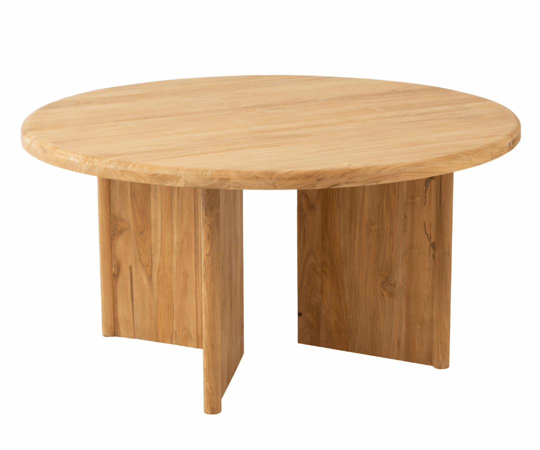 Eettafel Lio Teakhout Naturel 43763 Eettafel Lio Teakhout Naturel is een prachtige eettafel van massief teakhout. Mooi in Japandi en lichte interieurstijlen